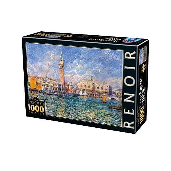 Unbekannt Puzzle 1000 pièces - Pierre-Auguste Renoir : The Doges Palace, Venice