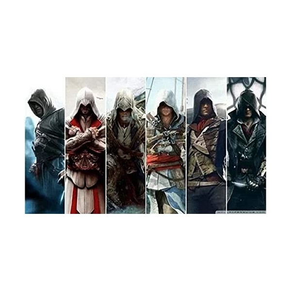 1000 pièces Puzzles/Affiche de Film Classique Assassin S Creed/Puzzle Puzzle Cadeau DIY Puzzle Cadeau Éducatif Modèles De Puz