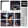 Puzzles pour AdultesPuzzle Chien Chihuahua 1000 Pièces pour Adultes Puzzles en Carton Décoration de la Maison （Taille 26x38cm