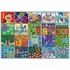 Orchard Toys Big Number Jigsaw Puzzle, 20 Piece 1-20 Educational Puzzle for Kids Ages 3-6, Develops Hand-Eye Coordination