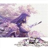 1000 Pièces Puzzle Genshin Impact Qiqi Puzzles pour Adultes Enfants Puzzles en Carton Décompression Intellectuelle Jouet Éduc