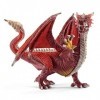 Schleich - 70512 - Figurine Chevalier Et Château - Dragon Guerrier