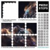 Puzzles pour Adultes 1000 pièces Lion Galaxy Puzzles pour Adultes Puzzle Puzzles en Carton Jouet décoration Murale Taille 26