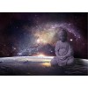Puzzle 500 Pièces Puzzle Éducatif Jeu Familial Statue de Bouddha et Planète Cadeau pour Adultes et Enfants-52x38cm 20.47x41.9