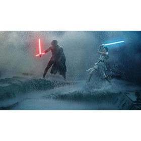 TOSSPER Puzzles pour Adultes Puzzles 1000 pièces pour Adultes Enfants Rey Vs Kylo Ren Star Wars The Rise of Skywalker Jigsaw 