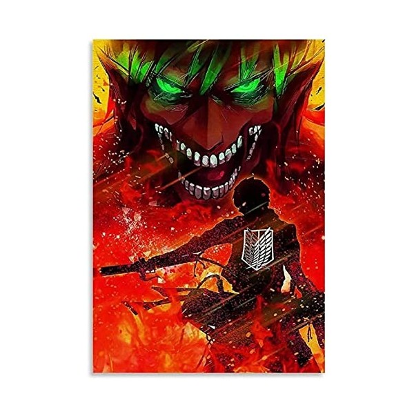 1000 pièces ANI Attack on Titan Jigs Complete Adult Puzzle Cascades Toy for Kids Anniversaire Gifts38 * 26 cm