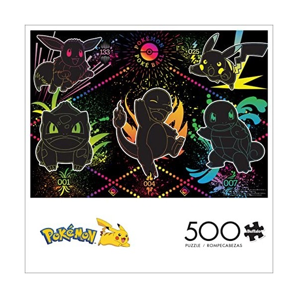 Buffalo Games - Puzzle Pokémon vibrant - 500 pièces