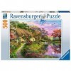 Ravensburger - Puzzle Adulte - Puzzle 500 p - Maison de campagne - 15041