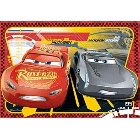 Ravensburger- Pixar Puzzle-Cars 3-2 x 24 Pièces, 07816