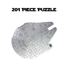 Paladone Puzzle Faucon Millenium – 201 pièces – Produit sous Licence Officielle Disney Star Wars, PP4146SW, Multicolore, Tail