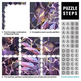 Puzzles pour Adultes Genshin Impact Cyno Puzzle 1000 pièces Convient aux Adultes et aux Enfants de Plus de 12 Ans Puzzles en 