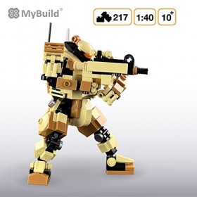 MyBuild Mecha Cadre Sci-FI Series Ranger Robot Mech Building Set Toy Building Block Figure 5010