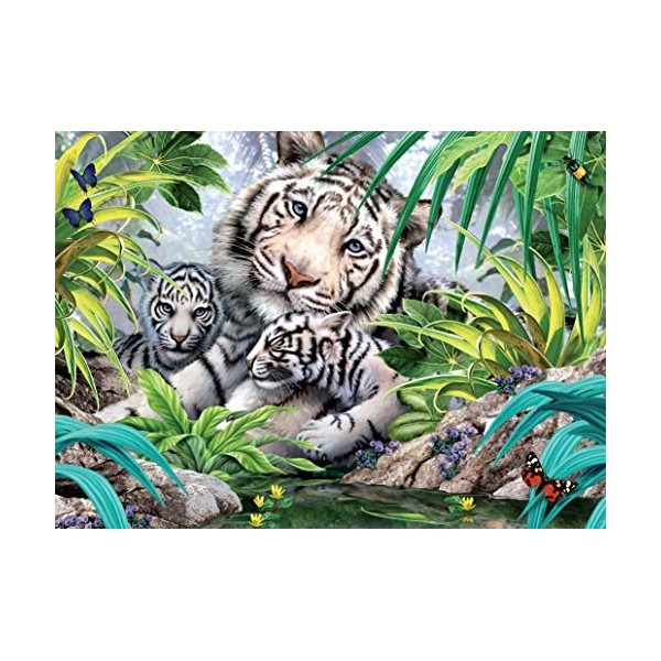 KING-1000 pièces-Tigre de Sibérie Tiger Puzzle 1000 pcs, 5486, Multicolore