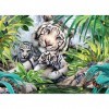 KING-1000 pièces-Tigre de Sibérie Tiger Puzzle 1000 pcs, 5486, Multicolore