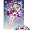 Puzzles pour Adultes Honkai Impact Bronya Zaychik Puzzles pour Adultes 1000 pièces pour Adultes et Enfants de 12 Ans et Plus 