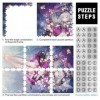 Puzzles pour Adultes Honkai Impact Bronya Zaychik Puzzles pour Adultes 1000 pièces pour Adultes et Enfants de 12 Ans et Plus 