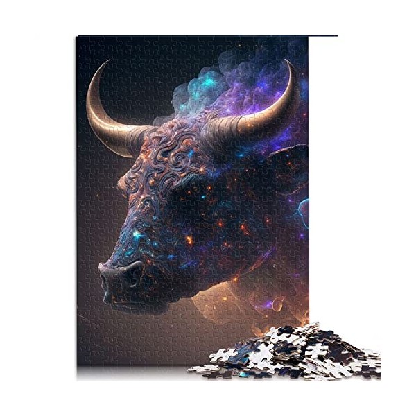 1000 Pièces Puzzles Animal Bulld Puzzle pour Adultes Puzzles en Carton Grands Cadeaux pour Noël Taille 26x38cm 