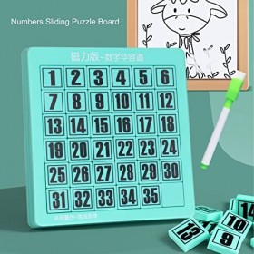 CHICIRIS Puzzle Numérique, Puzzle Numérique en Plastique, Logique, Pensée Précoce, Jouet éducatif, Cadeau pour Les Enfants de