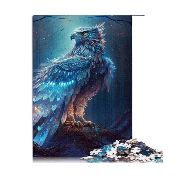 Puzzles pour Adultes et Enfants Phoenix Puzzle de 1000 pièces Convient aux Adultes et aux Adolescents 12+ Puzzles en Carton D