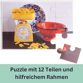 Puzzle Balance de cuisine pour la démence 12 pièces | Activités de la maladie dAlzheimer | Emploi pour les personnes atteint
