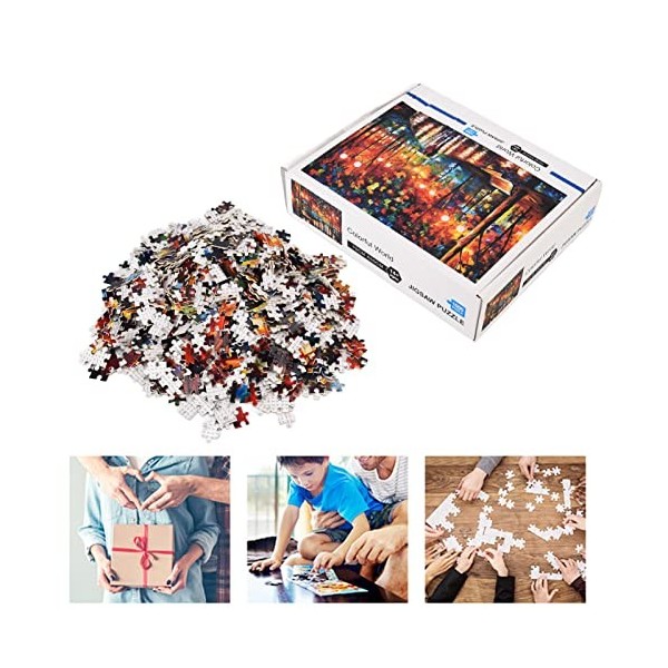 Puzzle, puzzle adulte simple 1000 pièces cadeau de divertissement créatif pour amis pour la famille