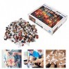 Puzzle, puzzle adulte simple 1000 pièces cadeau de divertissement créatif pour amis pour la famille