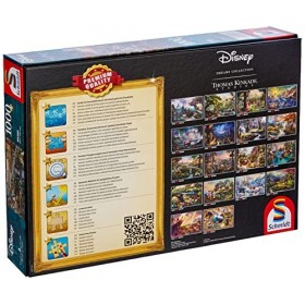 Schmidt 59489 Thomas Kinkade: Disney 101 Dalmations Jigsaw Puzzle 1000pc , Colourful