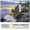 Bits and Pieces - Puzzle de 1000 pièces pour adultes – Laube parfaite – 1000 pièces en forme de phare de locéan par lartis