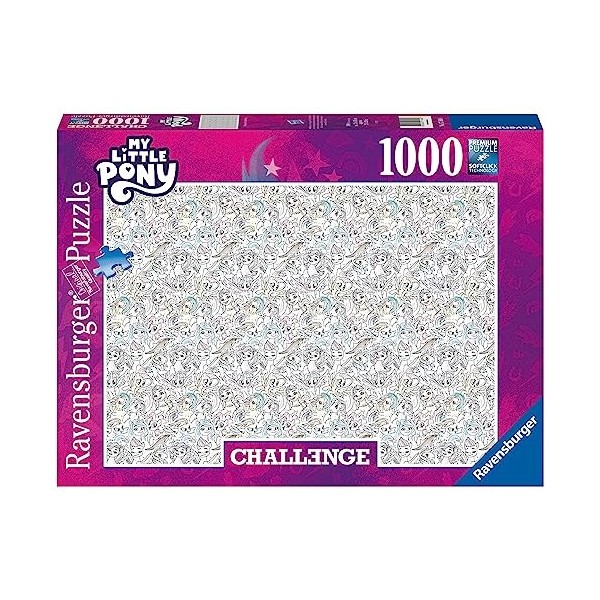 Ravensburger - Puzzle 1000 pièces - My little pony Challenge Puzzle - Adultes et enfants dès 14 ans - Puzzle de qualité sup