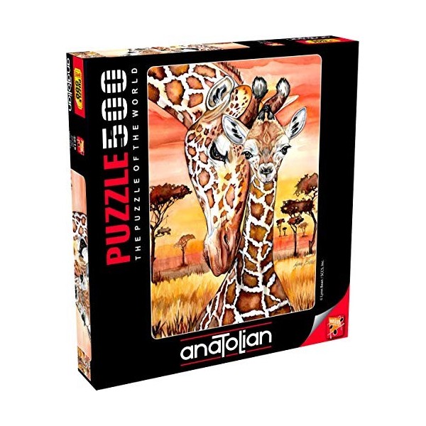 Anatolian Puzzle 500 pièces : Girafes