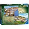 Ravensburger Picturesque Landscapes No.1 Yorkshire Whitby & Runswick Bay 2X 500 Piece Jigsaw Puzzles for Adults 10 Years Up