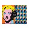 Warhol Marilyn 500 Piece Double Sided Puzzle