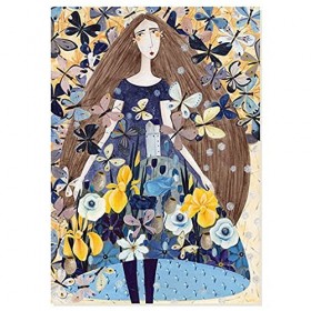 Unbekannt-D- Toys Teile Frühling Puzzle 1000 pièces-Andrea Kürti-Printemps, 74102-KA01, Multicolore