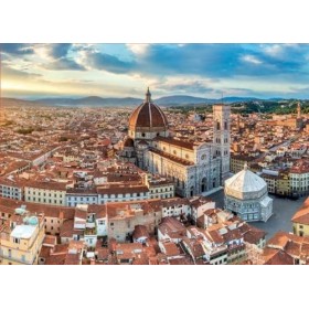 Florence-Puzzle en Bois 300 pièces-Puzzle Adulte, décoration Maison