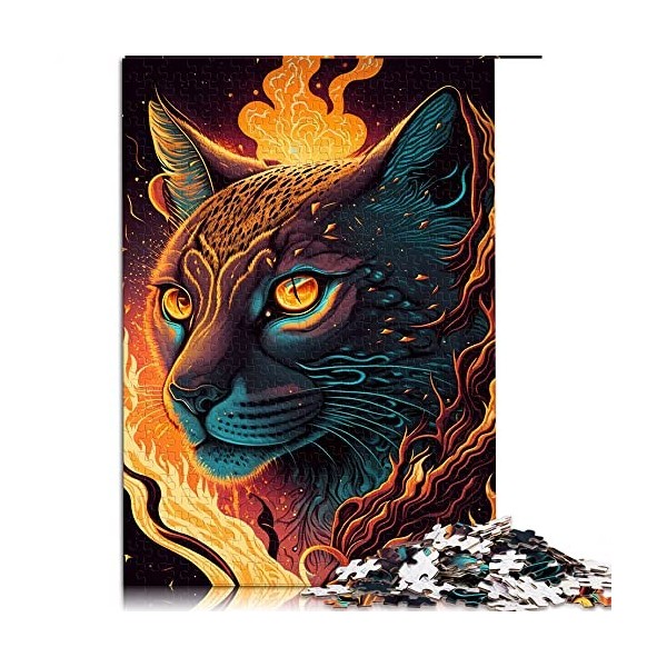 Puzzles pour Adultes 1000 Puzzles Lynx Fantasyland pour Puzzles en Carton activité familiale （Taille 26x38cm）