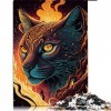 Puzzles pour Adultes 1000 Puzzles Lynx Fantasyland pour Puzzles en Carton activité familiale （Taille 26x38cm）