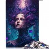 1000 Pièces Puzzles pour Adultes Puzzle Princesse sous-Marine pour Adultes Puzzles en Carton Difficile et Défi Taille 26x38c