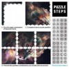 Puzzles pour Adultes 1000 pièces Puzzles Lion Galaxy Puzzles pour Enfants Puzzles en Carton Jeu éducatif （Taille 26x38cm）
