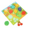 TOYANDONA 1 Ensemble Panneau Vacances Puzzle Art Éducatif Apprentissage Jouet Enfants Jeu Assorti Cadeaux De Noël Montessori 