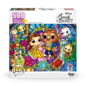 Funko Pop! Puzzle - Disney Beauty and The Beast - Funko - Jigsaw - 500 Pieces - 45.7cm x 61cm - English/French/Spanish Langua