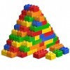 WYSWYG Lot de 70 grandes briques classiques en 5 couleurs, compatibles avec les blocs de construction Duplo et les meilleures
