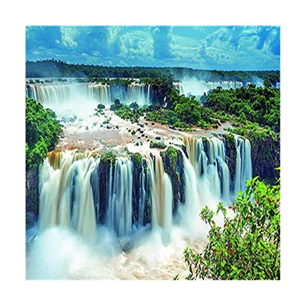 Puzzle pour Adulte de 1000 Pièces, Statues de Bouddha et beaux paysages Matériaux Recyclés de Haute Qualité et Impression de 