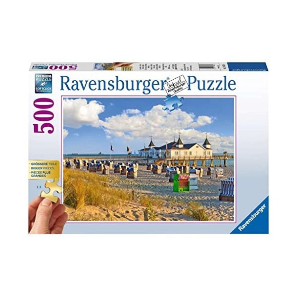 Ravensburger - 13652 0 - Puzzle - Détente à Ahlbeck - 500 Pièces