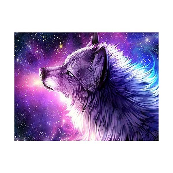 Yingxin34 Puzzle 1000 pièces - Loups au Clair de Lune - Puzzle pour Adultes et Enfants de 12 Ans et Plus. Puzzle divertissant