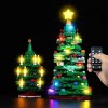 Kyglaring Kit déclairage LED sans modèle - Compatible avec Lego-40573 Christmas Trees Building Blocks Model Set - LEDs Uni