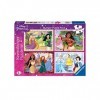 Ravensburger-05229 Ravensburger, Disney Princess, 4 100 pièces, Bumper Pack, Enfants, Âge recommandé 5+, Puzzle de qualité, 0