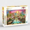 Brain Tree - Amsterdam 1000 Piece Puzzle for Adults: With Droplet Technology for Anti Glare & Soft Touch