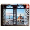 Educa - Puzzle de 1000 pièces pour Adultes | Vue sur Florence. Comprend Fix Puzzle Tail pour laccrocher Une Fois lassemblag