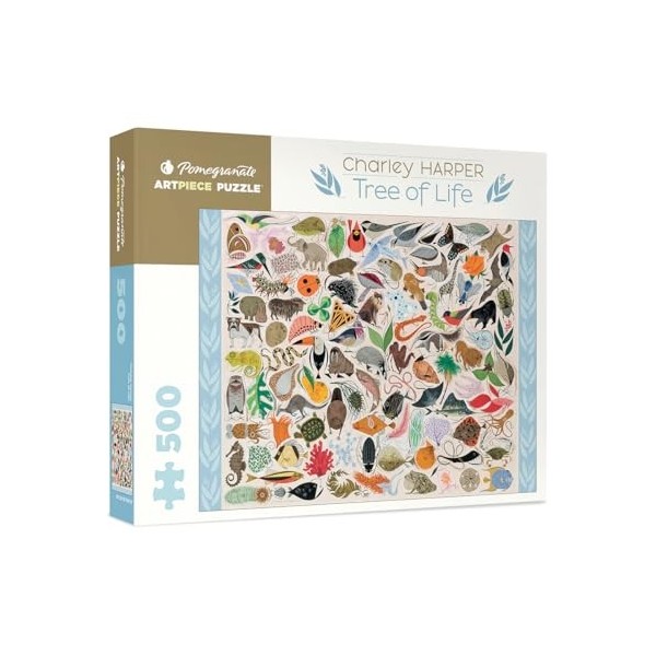 Charley Harper - Tree of Life: 500 Piece Puzzle