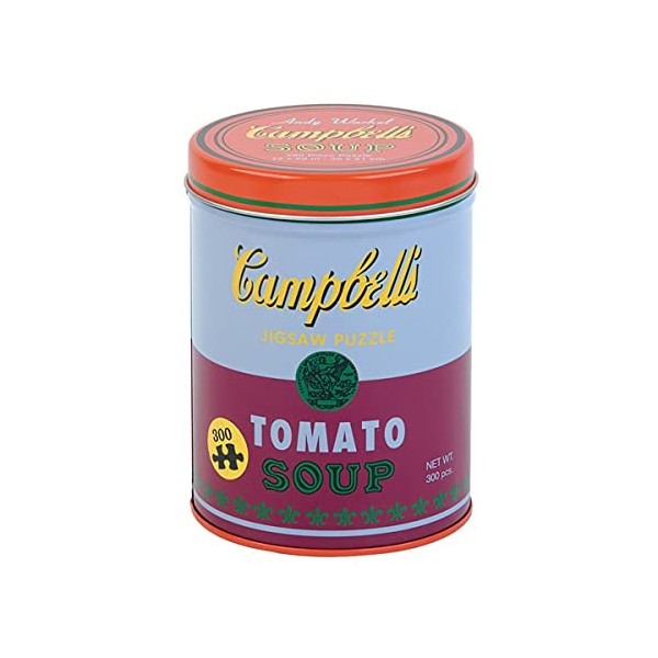 Andy Warhol Soup Can Red Violet 300 Piece Puzzle